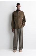 Cotton Shirt Brown - Image 2