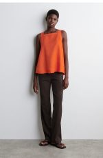 Linen Top Orange