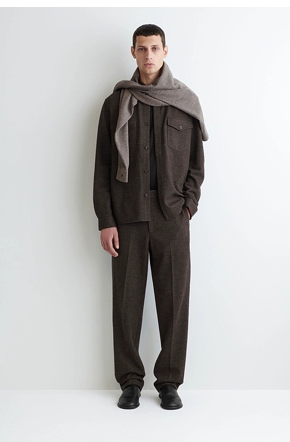 O1CN01urKU1E1u7vv3HOE3X_!!4611686018427380567-0-item_pic Trousers Brown Brown - Image 1