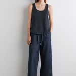 Denim Drawstring Jeans