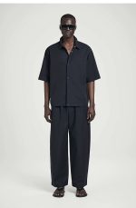 V-Neck Shirt Navy - Image 2