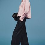 Casual Wide-leg High Waist Denim Denim Fall And Winter