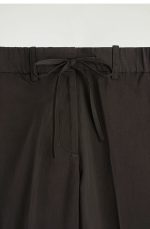 Drawstring Pants Brown - Image 5