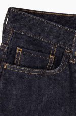 Denim Tapered Pants Blue - Image 5