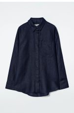 Linen Oversized Shirt - Image 4