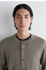 Merino Round-Neck Cardigan - Image 3