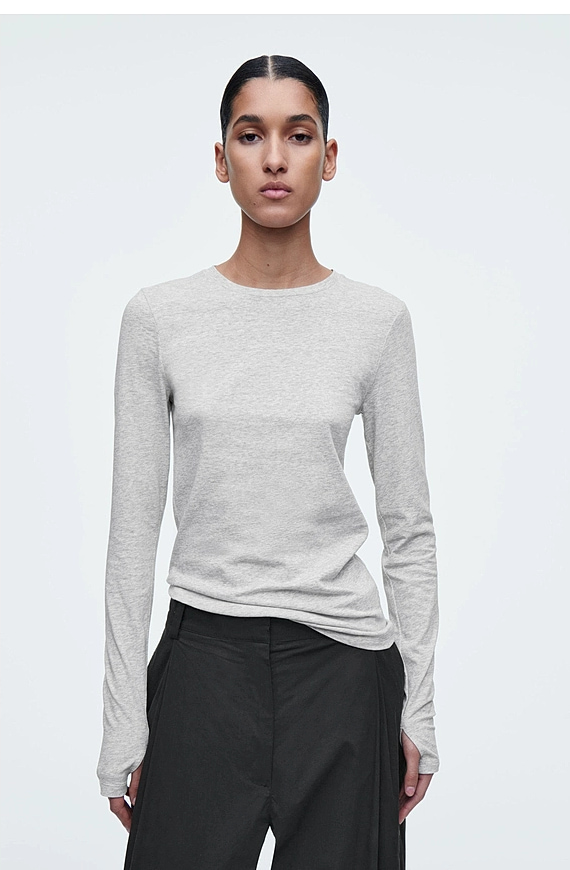 O1CN01w9NWJ41u7vrU5XnXa_!!4611686018427380567-0-item_pic Long-Sleeve Base-Layer Gray - Image 1