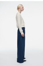 Wool V-Neck Cardigan - Image 2