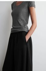 Wide-Leg Regular Pants - Image 3