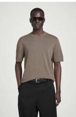 Cotton Round-Neck T-Shirt
