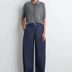 Denim Wide-Leg Jeans