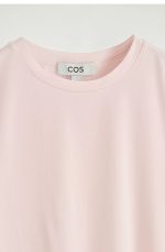 Knitted Round-Neck T-Shirt Pink - Image 5