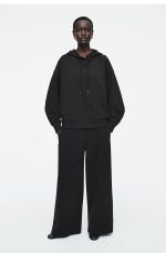 Long-Sleeve Hoodie Black