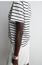 Cotton V-Neck T-Shirt - Image 3