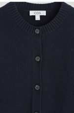 Merino Cardigan Navy - Image 5