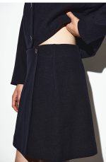 Wool Regular Skirt - Image 3