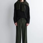 Cotton Pleated Trousers