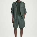 Drawstring Shorts Green