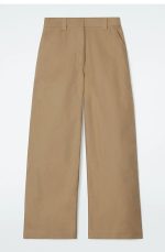 Wide-Leg Pants Khaki - Image 2