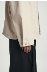 Denim Shirt Beige - Image 2