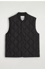 Quilted Vest Black - Image 4