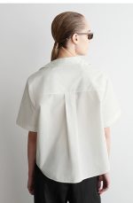 Cotton Shirt White - Image 3