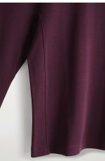 Knitted Round-Neck Top Red - Image 5