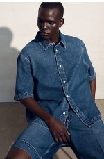 Denim Shorts Blue - Image 2