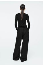 Drawstring Trousers Black