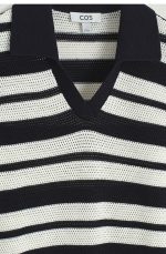 Knitted Polo-Collar Dress - Image 5