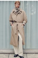 Cotton Pleated Trousers - Image 2