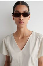 Cotton V-Neck Top - Image 3