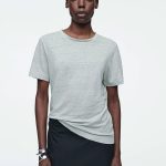 Linen Round-Neck T-Shirt