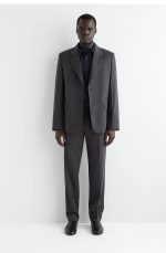 Wool Single-Breasted Jacket