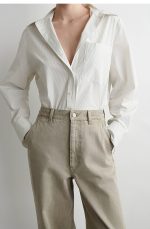 Denim Wide-Leg Pants - Image 3