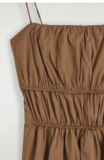 Ruched Camisole Brown - Image 4