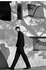 Knitted Drawstring Pants Black