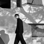 Knitted Drawstring Pants Black