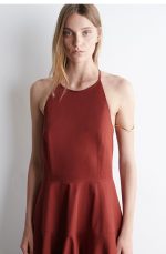 Cotton Lace-Up Dress - Image 2