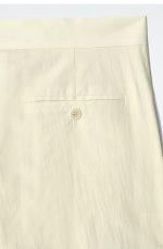 Cotton Straight Pants - Image 4