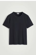 Round-Neck T-Shirt Navy - Image 4