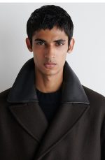 Leather Coat Brown - Image 3