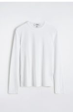 Cotton Slim Shirt White - Image 4