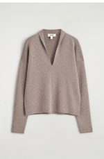 Wool V-Neck Sweater - Image 4