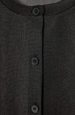 Knitted Round-Neck Cardigan - Image 4