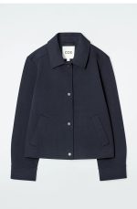 Collared Jacket Navy - Image 3