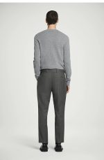 Slim Trousers Gray - Image 3