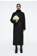 Imitation Fur Fluff Clutch Bag Light Green - Image 3