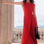 Cross Strap Leather Sandals Black