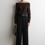 Standard Fit Wool Off-shoulder Knitwear Arrival